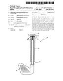 Grip structure with weight and golf club diagram and image