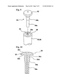 Grip structure with weight and golf club diagram and image