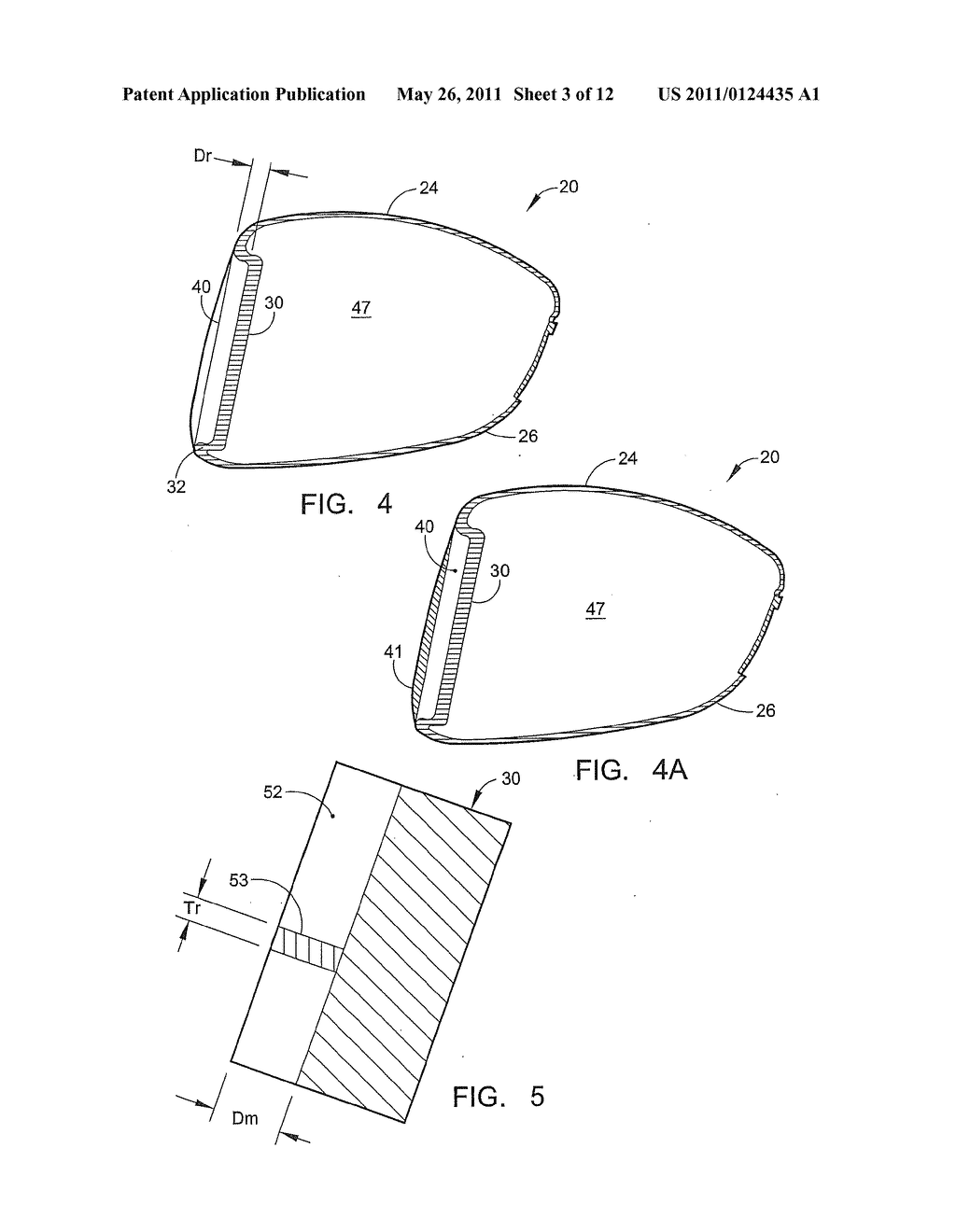 FACE STRUCTURE FOR A GOLF CLUB HEAD - diagram, schematic, and image 04