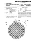 GOLF BALL HAVING VISUALLY ENHANCED NON-UNIFORM THICKNESS INTERMEDIATE LAYER diagram and image