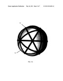 GOLF BALL HAVING VISUALLY ENHANCED NON-UNIFORM THICKNESS INTERMEDIATE LAYER diagram and image