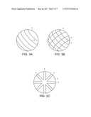 GOLF BALL HAVING VISUALLY ENHANCED NON-UNIFORM THICKNESS INTERMEDIATE LAYER diagram and image