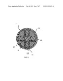 GOLF BALL HAVING VISUALLY ENHANCED NON-UNIFORM THICKNESS INTERMEDIATE LAYER diagram and image