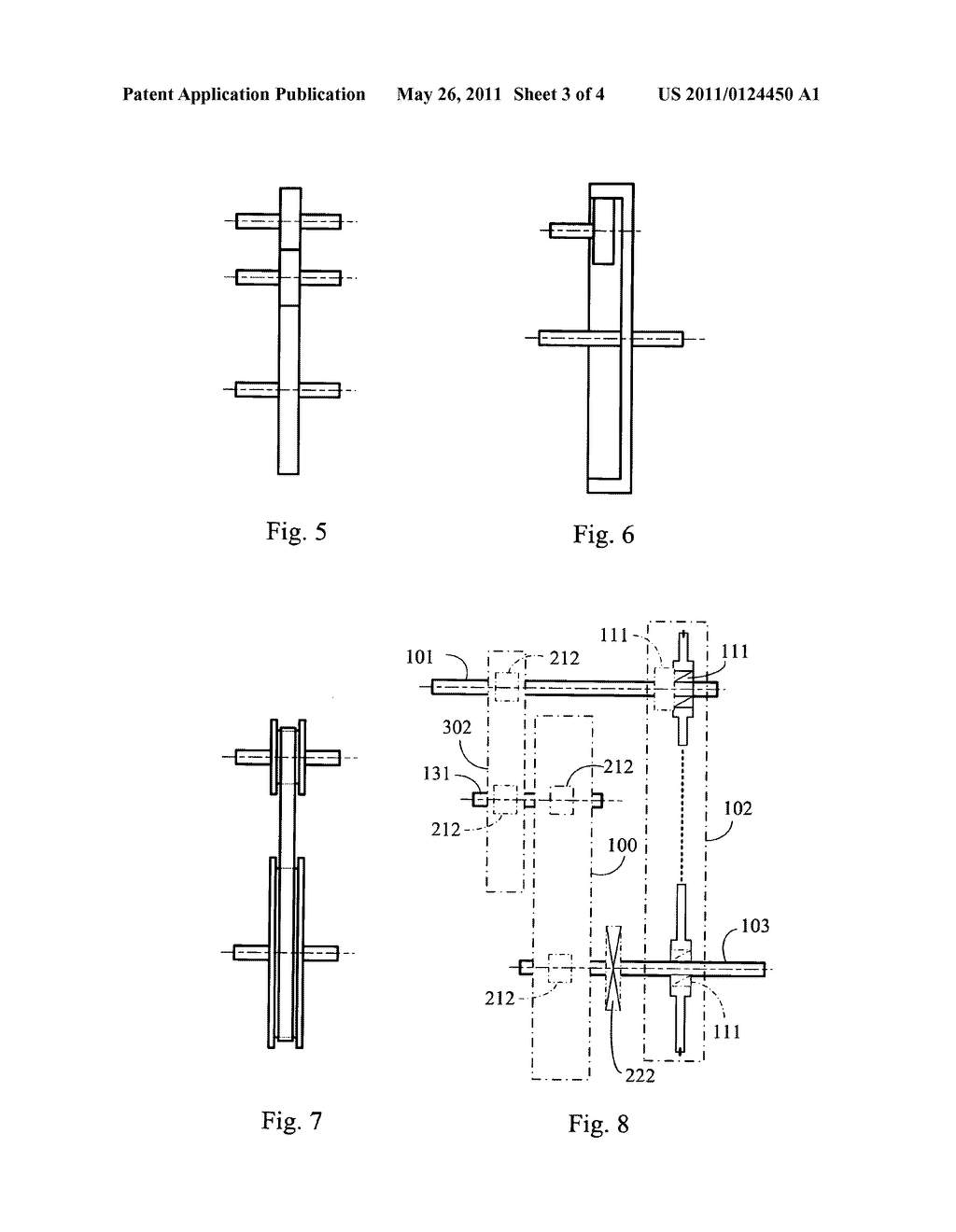 Stepless variable transmission device with parallel low gear wheel group - diagram, schematic, and image 04