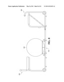 WHOLE BODY EXERCISE APPARATUS FOR USE WITH ELASTIC SPHERICAL BALL diagram and image