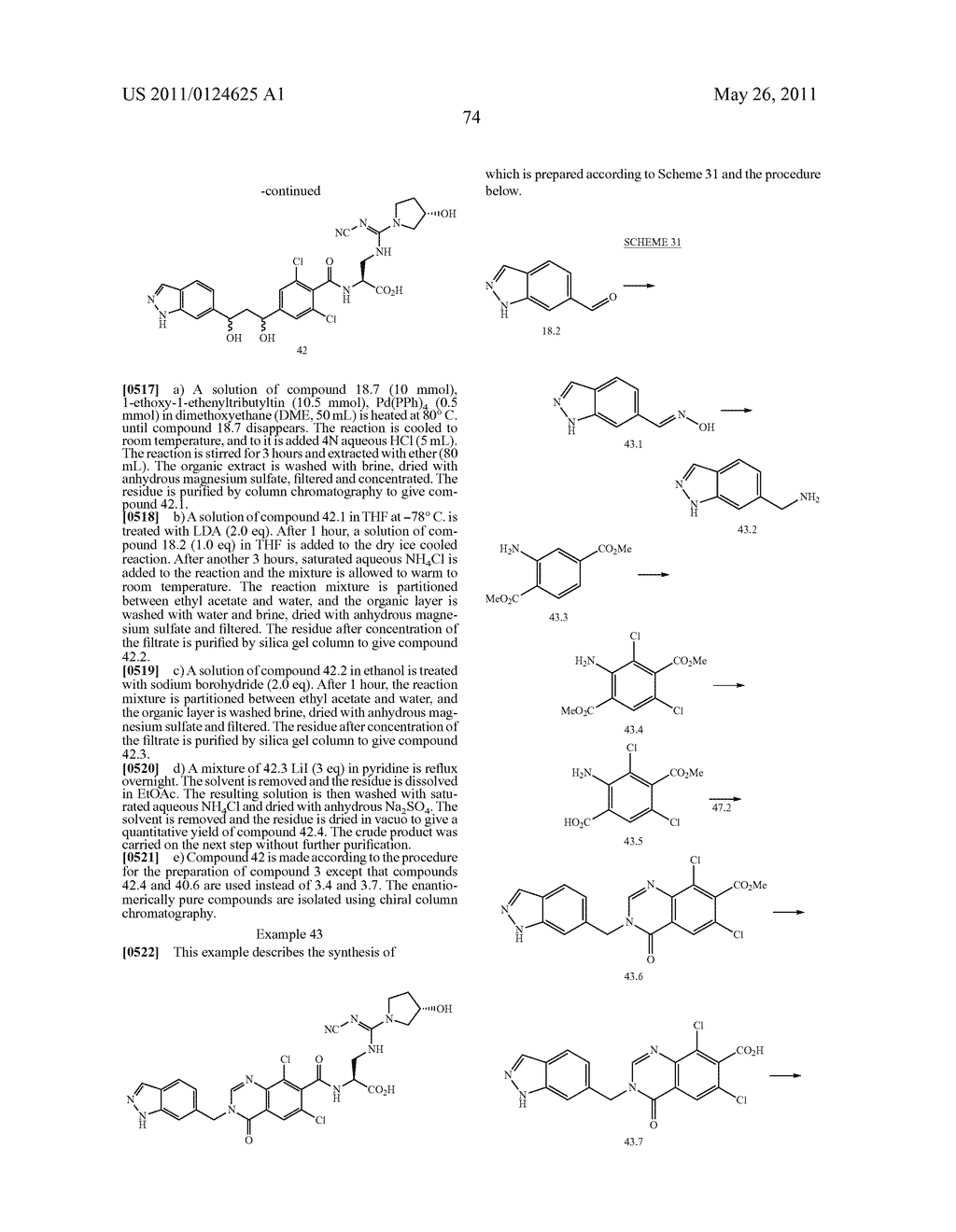 Modulators of Cellular Adhesion - diagram, schematic, and image 75