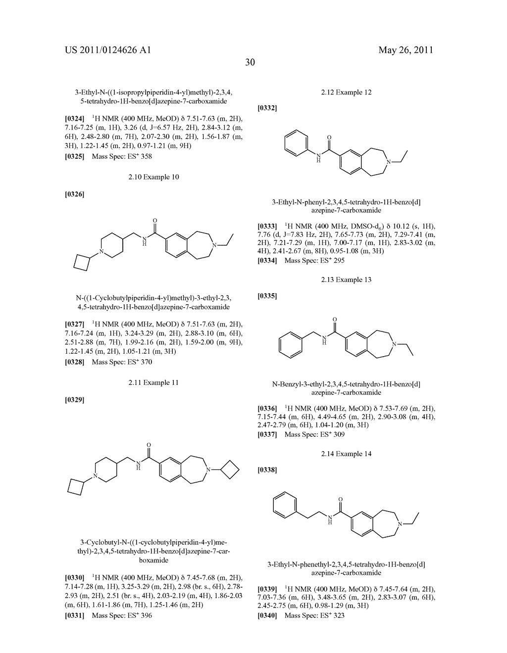 BENZAZEPINE DERIVATIVES AND THEIR USE AS HISTAMINE H3 ANTAGONISTS - diagram, schematic, and image 31