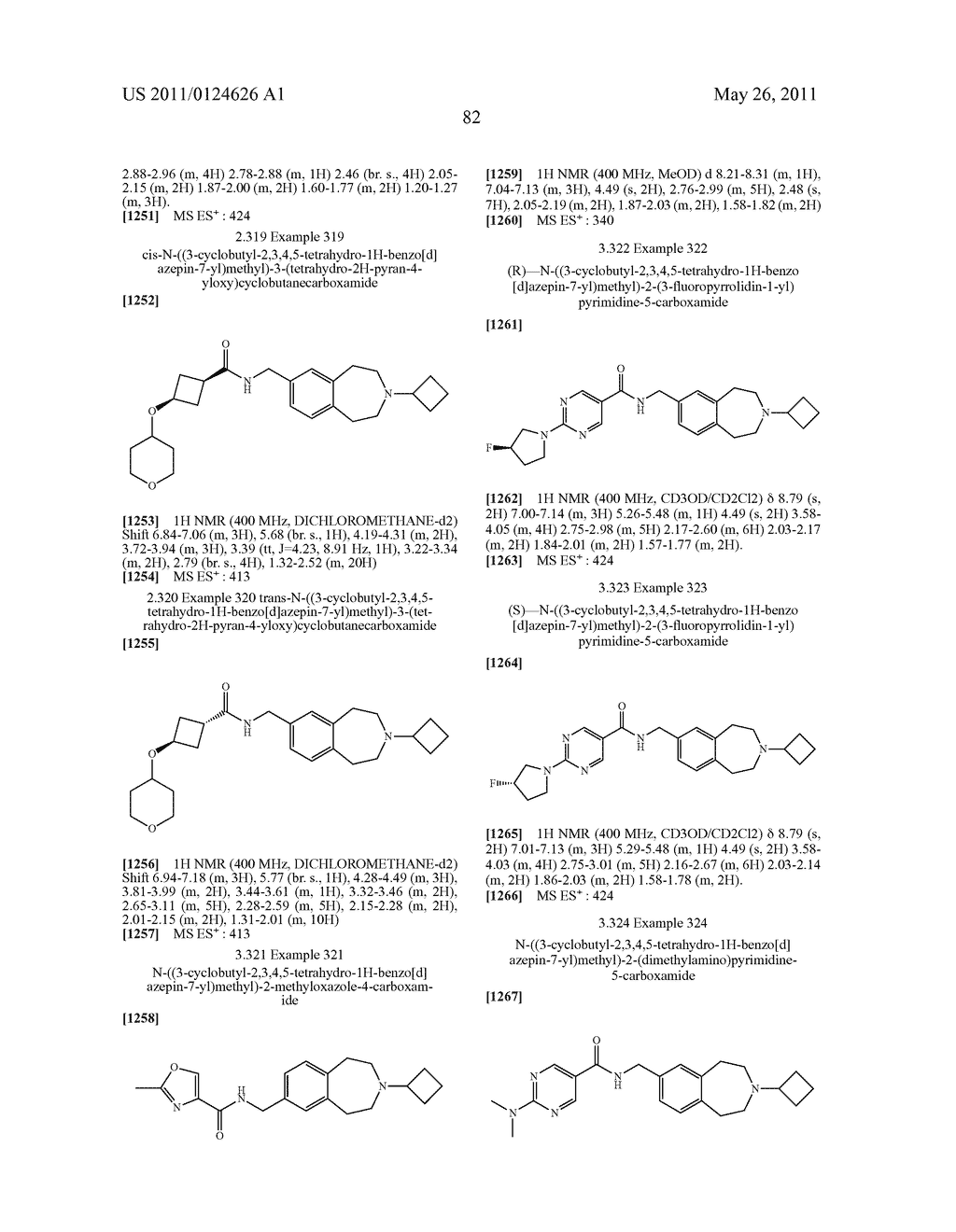 BENZAZEPINE DERIVATIVES AND THEIR USE AS HISTAMINE H3 ANTAGONISTS - diagram, schematic, and image 83