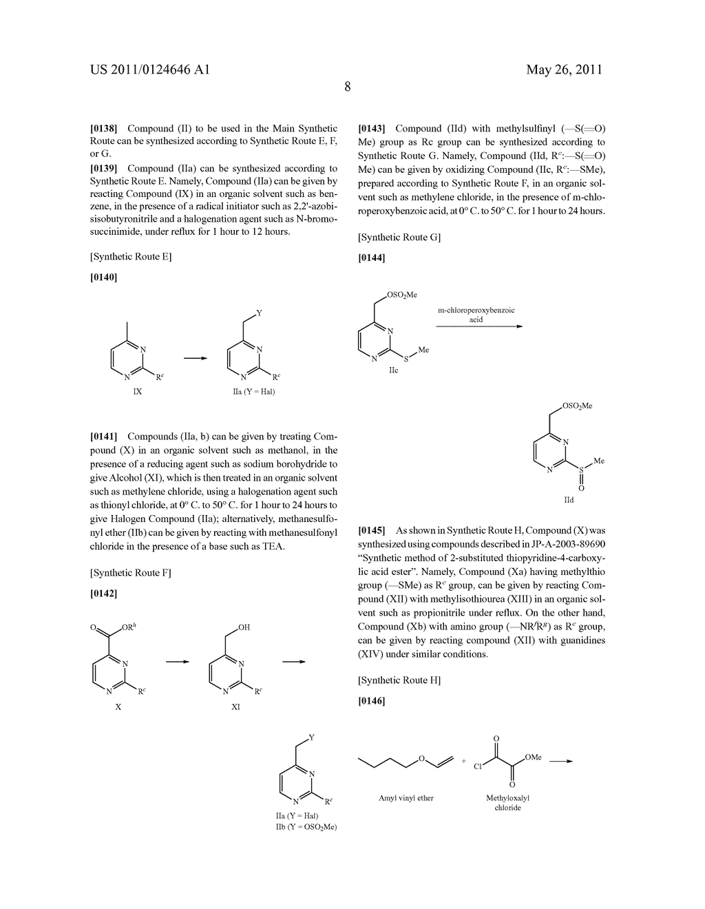 Novel cyclic compound having pyrimidinylalkylthio group - diagram, schematic, and image 09