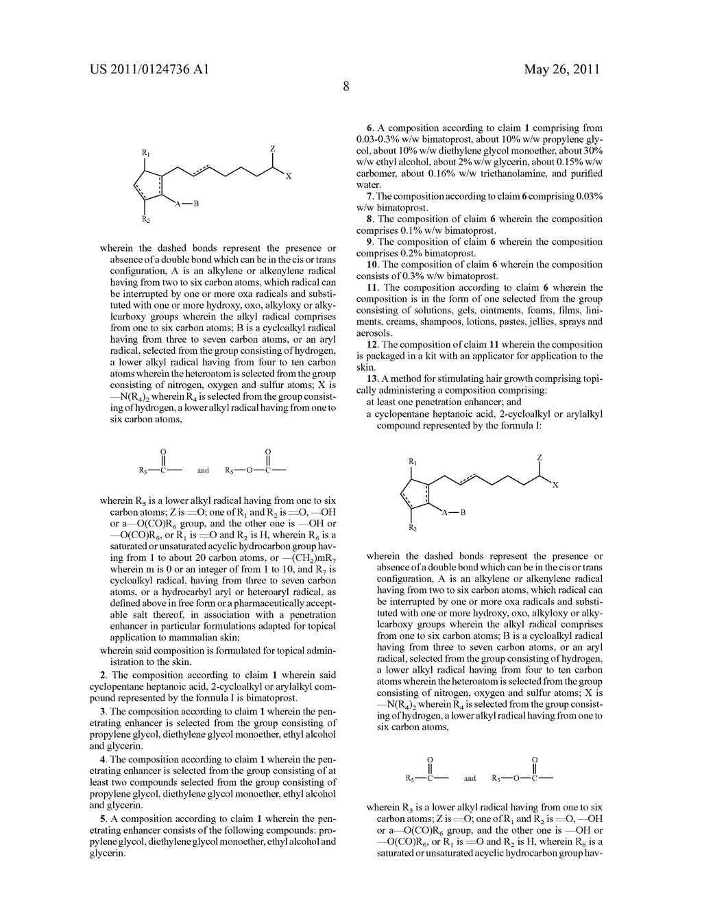 COMPOSITIONS AND METHODS FOR STIMULATING HAIR GROWTH - diagram, schematic, and image 09