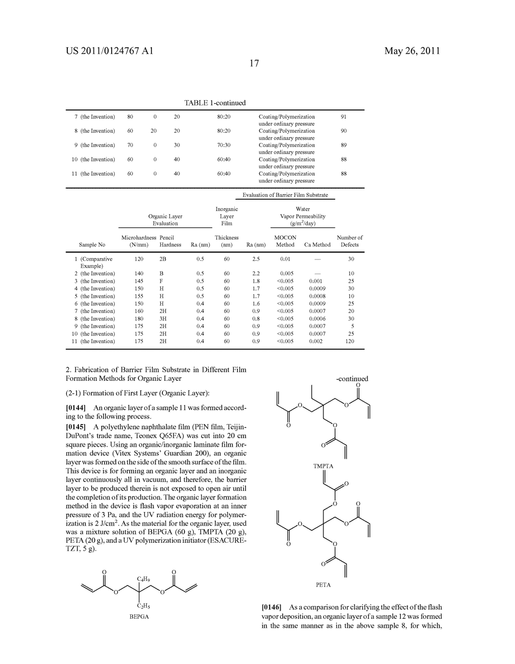 METHOD FOR PRODUCING LAMINATE, BARRIER FILM SUBSTRATE, DEVICE AND OPTICAL MEMBER - diagram, schematic, and image 18