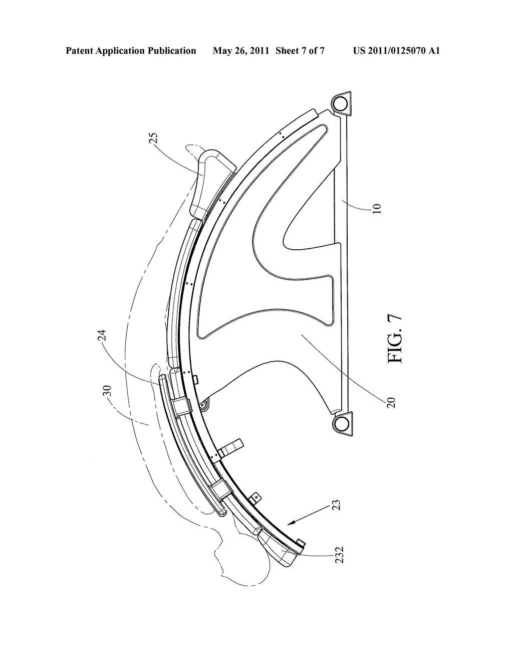 Multifunction Recumbent Massage Bench - diagram, schematic, and image 08