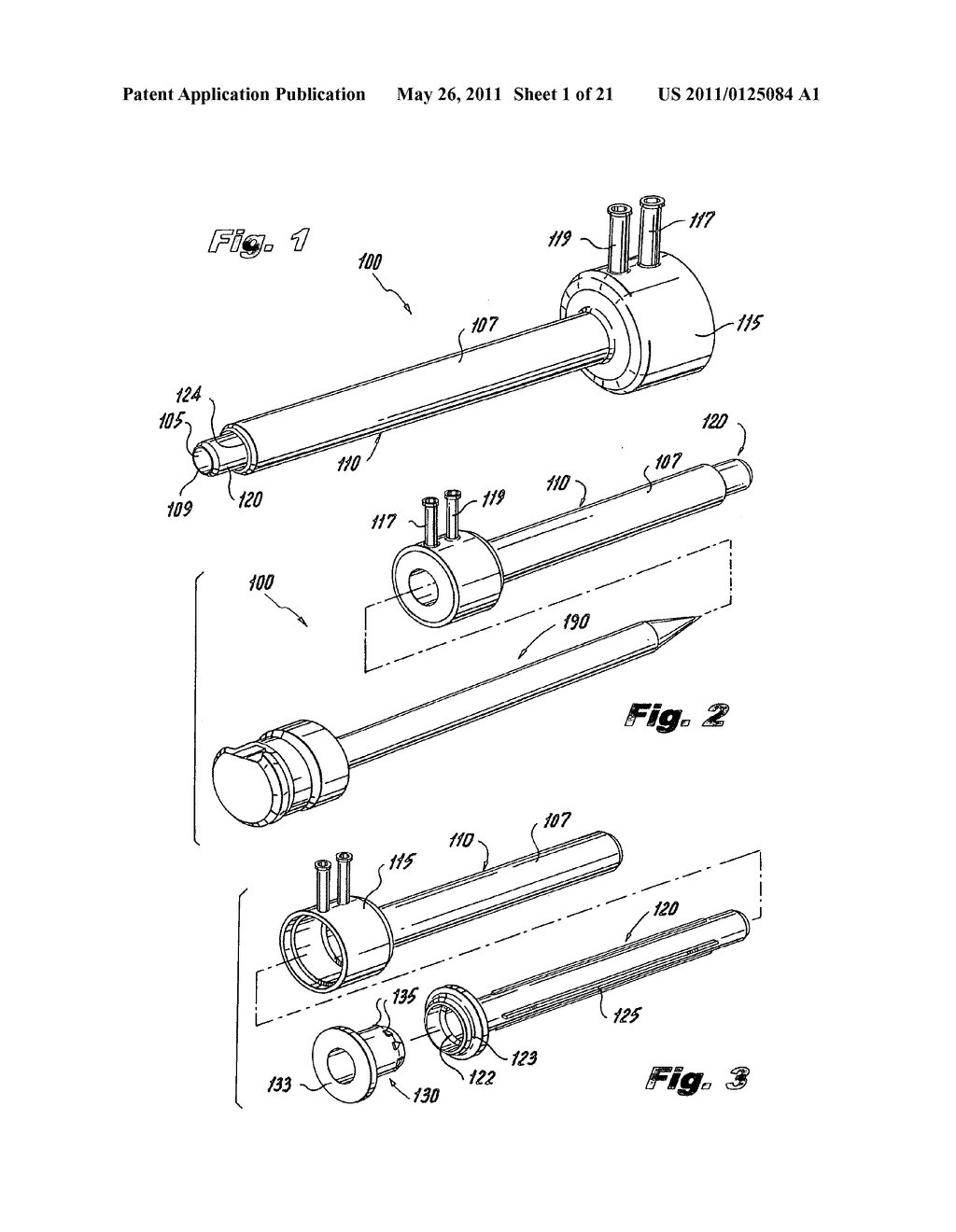 TROCAR ASSEMBLY WITH PNEUMATIC SEALING - diagram, schematic, and image 02