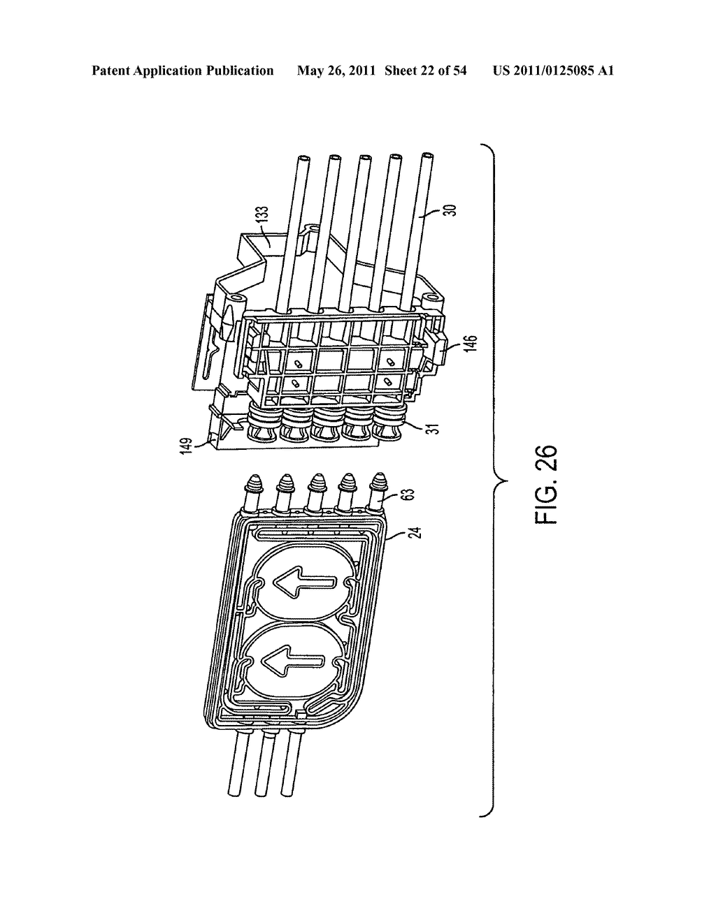 DISPOSABLE COMPONENTS FOR FLUID LINE AUTOCONNECT SYSTEMS AND METHODS - diagram, schematic, and image 23