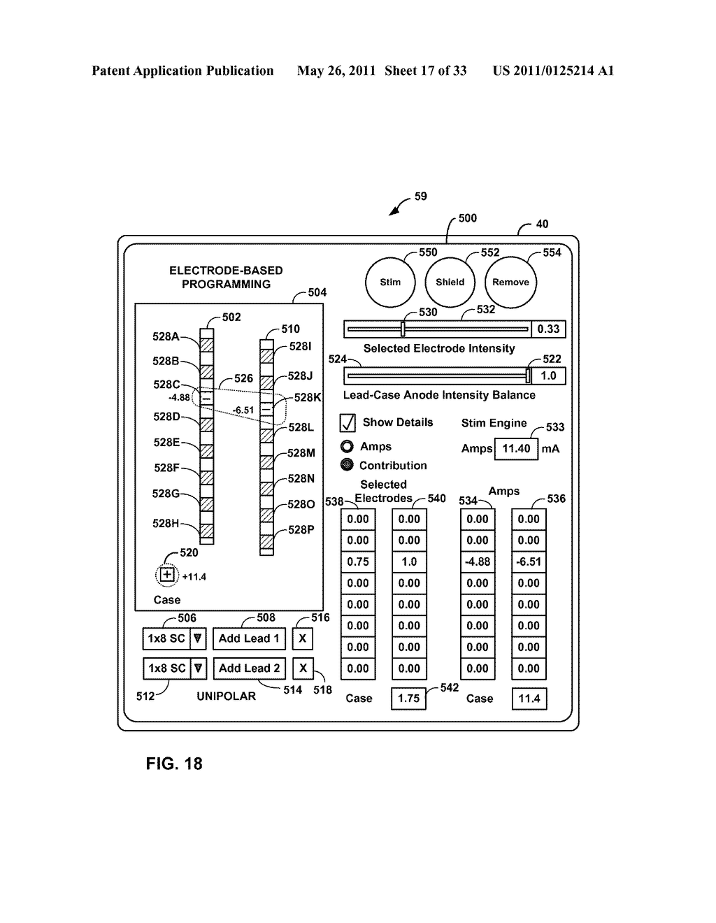 MEDICAL ELECTRICAL STIMULATION WITH EXTERNAL SIMULATED CASE ELECTRODE - diagram, schematic, and image 18