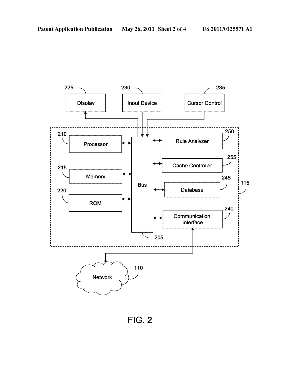 METHOD AND SYSTEM FOR SPEED EFFICIENT AND RELEVANCY EFFICIENT ADVERTISING THROUGH A WEB ENABLED ELEMENT - diagram, schematic, and image 03