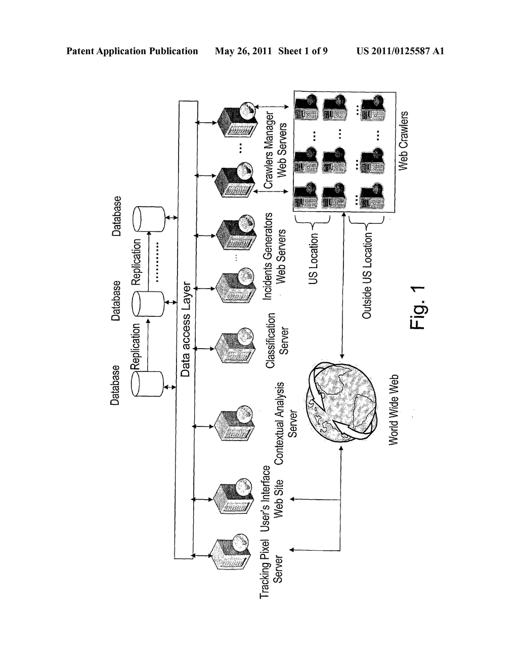 Automated Monitoring and Verification of Internet Based Advertising - diagram, schematic, and image 02