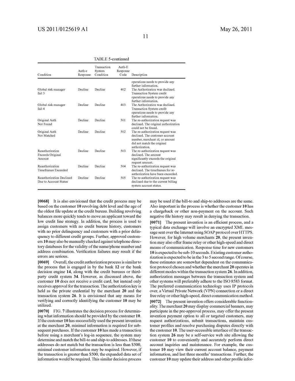 METHOD AND SYSTEM FOR COMPLETING A TRANSACTION BETWEEN A CUSTOMER AND A MERCHANT - diagram, schematic, and image 20