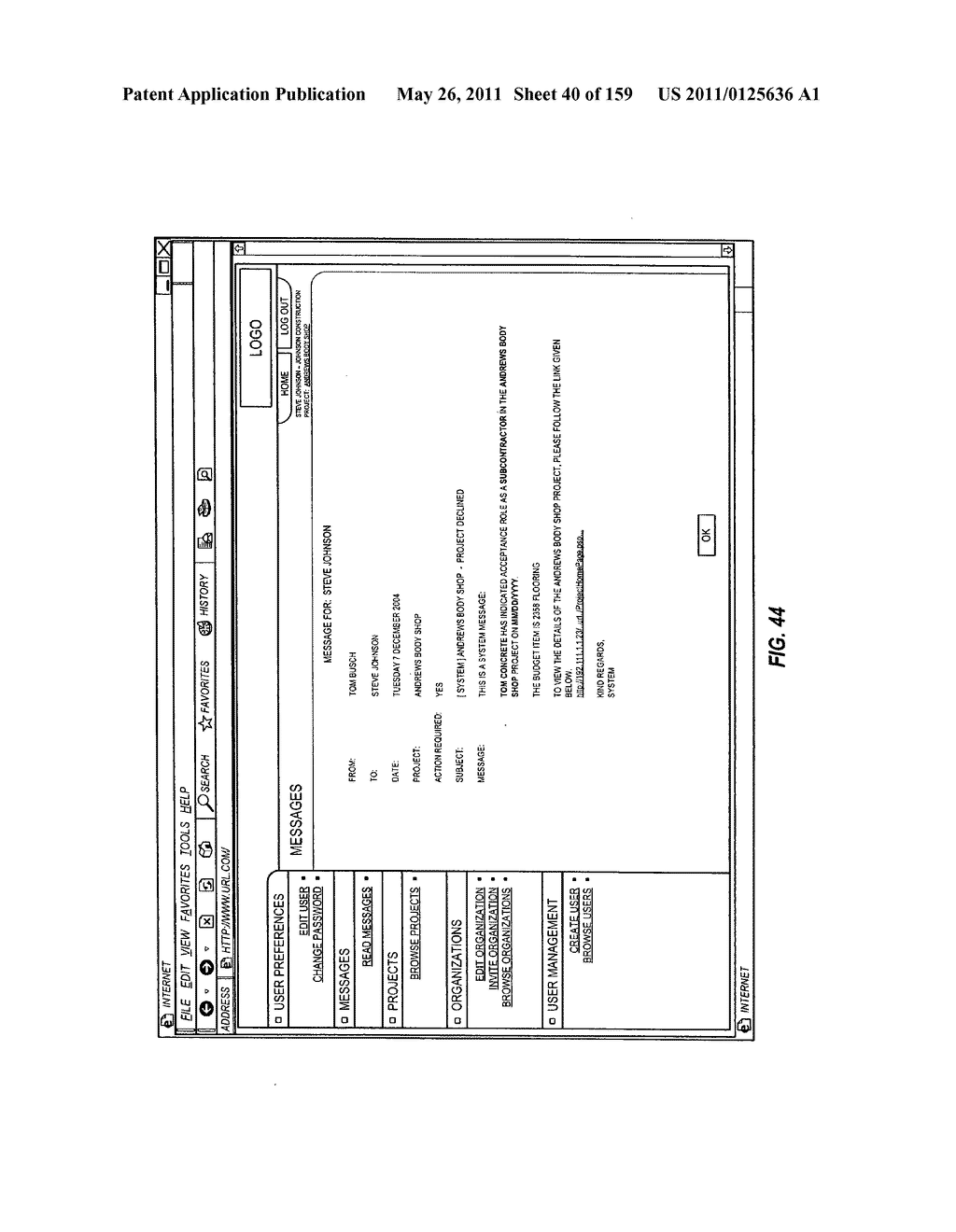 CONSTRUCTION PAYMENT MANAGEMENT SYSTEM AND METHOD WITH LIEN WAIVER EXCHANGE FEATURES - diagram, schematic, and image 41