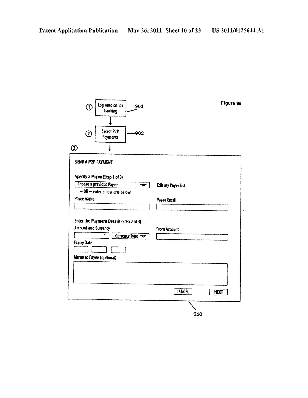 ONLINE PAYMENT TRANSFER AND IDENTITY MANAGEMENT SYSTEM AND METHOD - diagram, schematic, and image 11