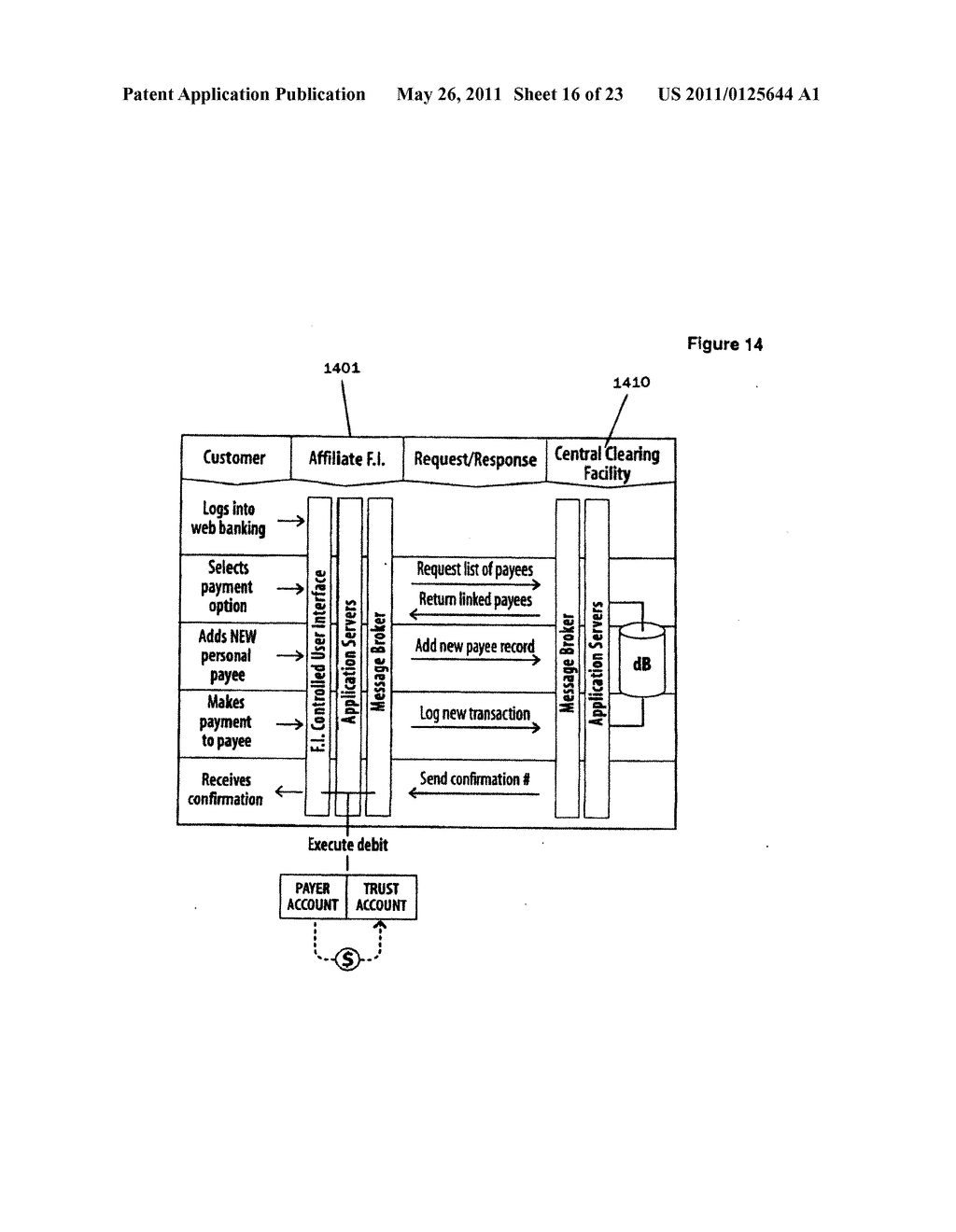 ONLINE PAYMENT TRANSFER AND IDENTITY MANAGEMENT SYSTEM AND METHOD - diagram, schematic, and image 17