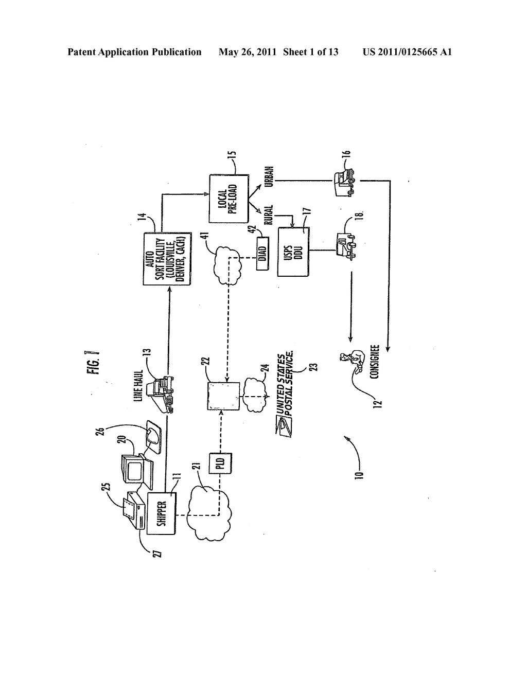 COMPUTER SYSTEM FOR ROUTING PACKAGE DELIVERIES - diagram, schematic, and image 02