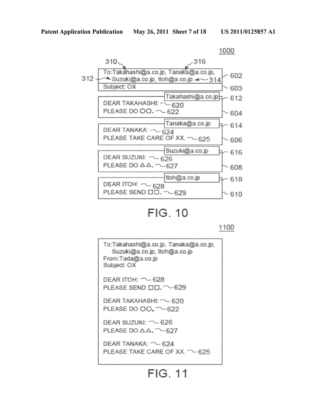 METHOD, COMPUTER PROGRAM, AND DEVICE FOR PROCESSING E-MAIL ADDRESSED TO MULTIPLE DESTINATION ADDRESSES - diagram, schematic, and image 08