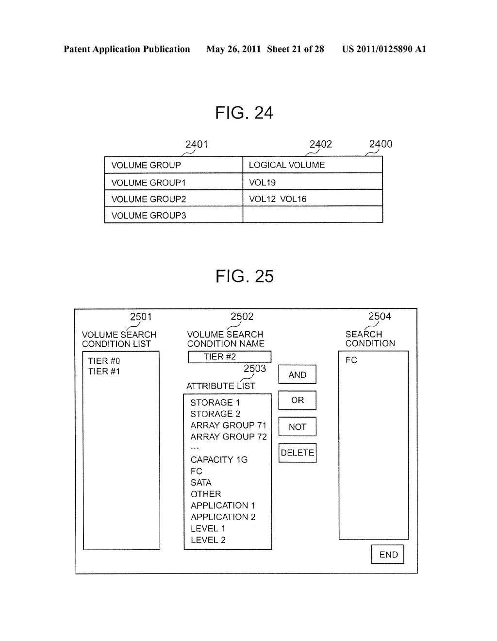 VOLUME SELECTION METHOD AND INFORMATION PROCESSING SYSTEM - diagram, schematic, and image 22