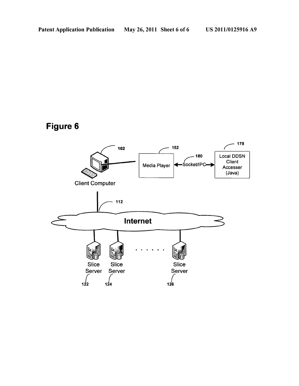 Streaming media software interface to a dispersed data storage network - diagram, schematic, and image 07