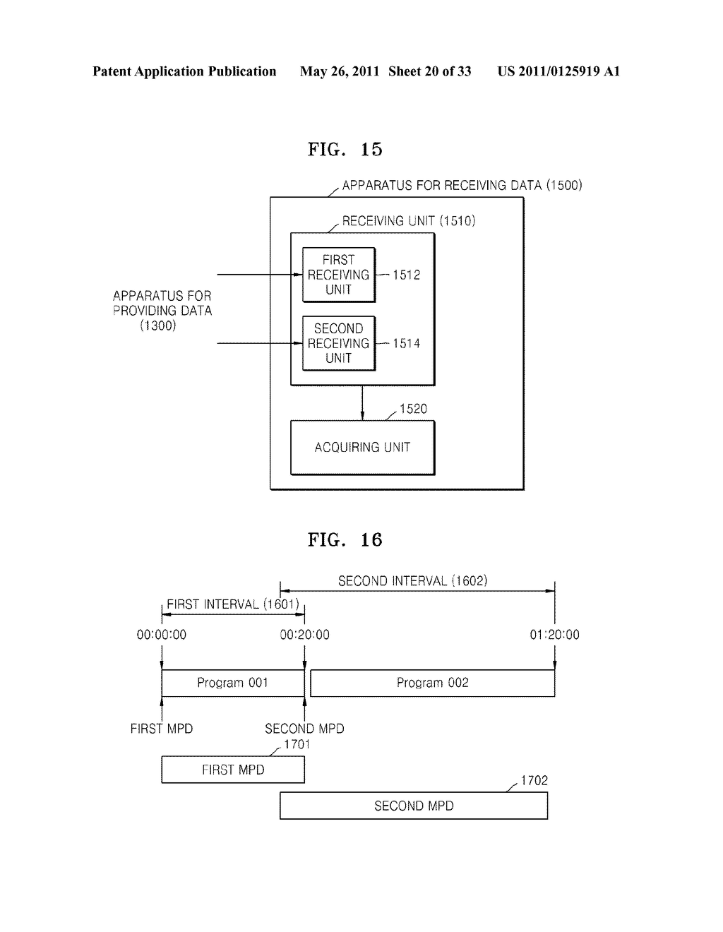 METHOD AND APPARATUS FOR PROVIDING AND RECEIVING DATA - diagram, schematic, and image 21