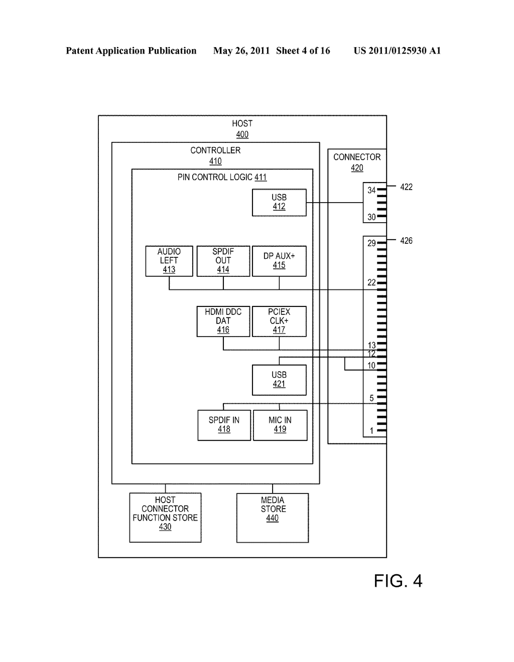 CONFIGURABLE CONNECTOR FOR SYSTEM-LEVEL COMMUNICATION - diagram, schematic, and image 05