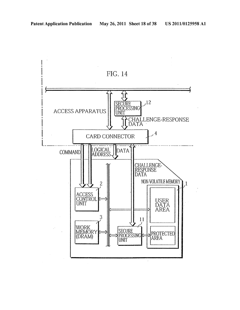 SEMICONDUCTOR MEMORY CARD ACCESS APPARATUS, A COMPUTER-READABLE RECORDING MEDIUM, AN INITIALIZATION METHOD, AND A SEMICONDUCTOR MEMORY CARD - diagram, schematic, and image 19