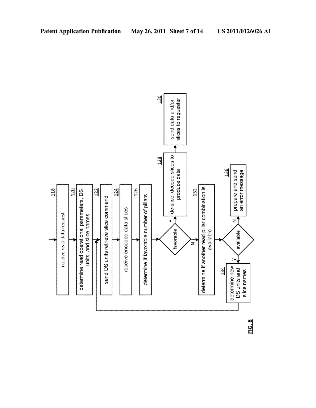 EFFICIENT STORAGE OF ENCRYPTED DATA IN A DISPERSED STORAGE NETWORK - diagram, schematic, and image 08