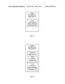 POWER MANAGEMENT UTILIZING PROXIMITY OR LINK STATUS DETERMINATION diagram and image