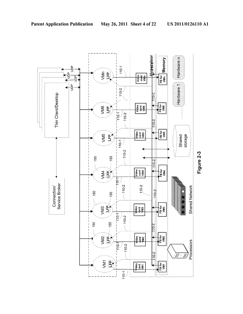 Systems and Algorithm For Interfacing With A Virtualized Computing Service Over A Network Using A Lightweight Client - diagram, schematic, and image 05