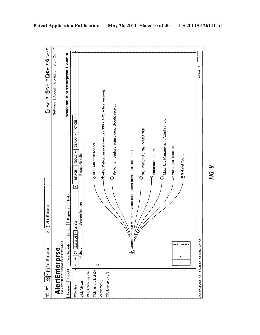 Method And Apparatus For Risk Visualization and Remediation - diagram, schematic, and image 11