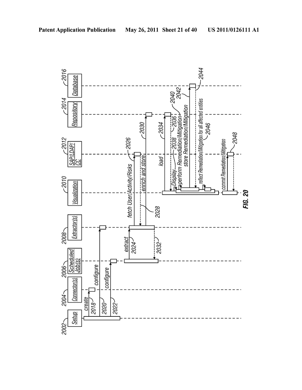 Method And Apparatus For Risk Visualization and Remediation - diagram, schematic, and image 22