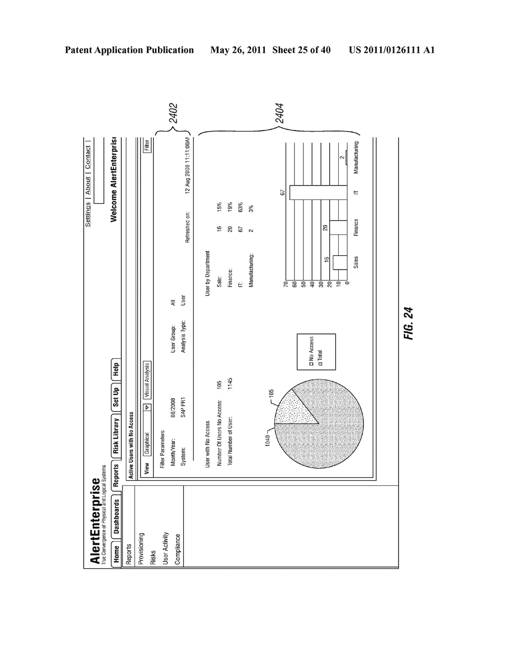 Method And Apparatus For Risk Visualization and Remediation - diagram, schematic, and image 26