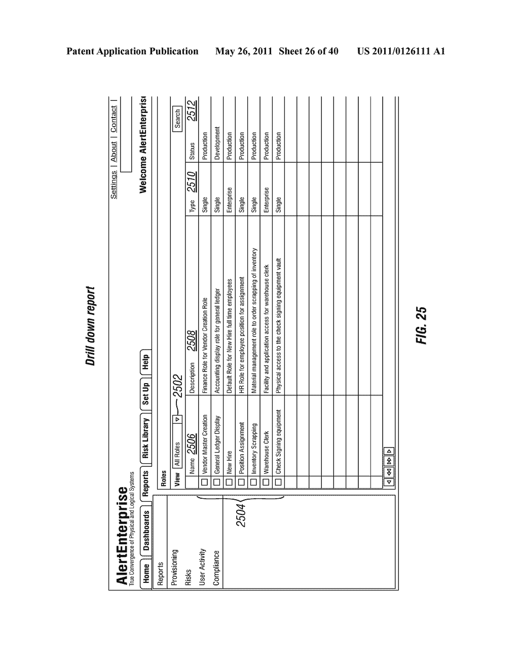 Method And Apparatus For Risk Visualization and Remediation - diagram, schematic, and image 27