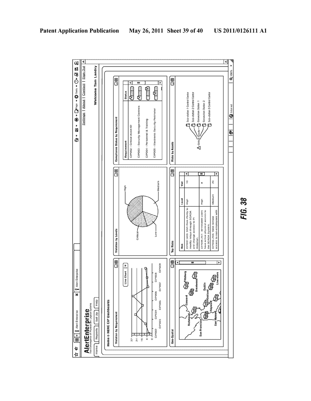 Method And Apparatus For Risk Visualization and Remediation - diagram, schematic, and image 40
