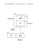 Computer program product containing instructions for providing a processor the capability of executing an application derived from a compiled form diagram and image