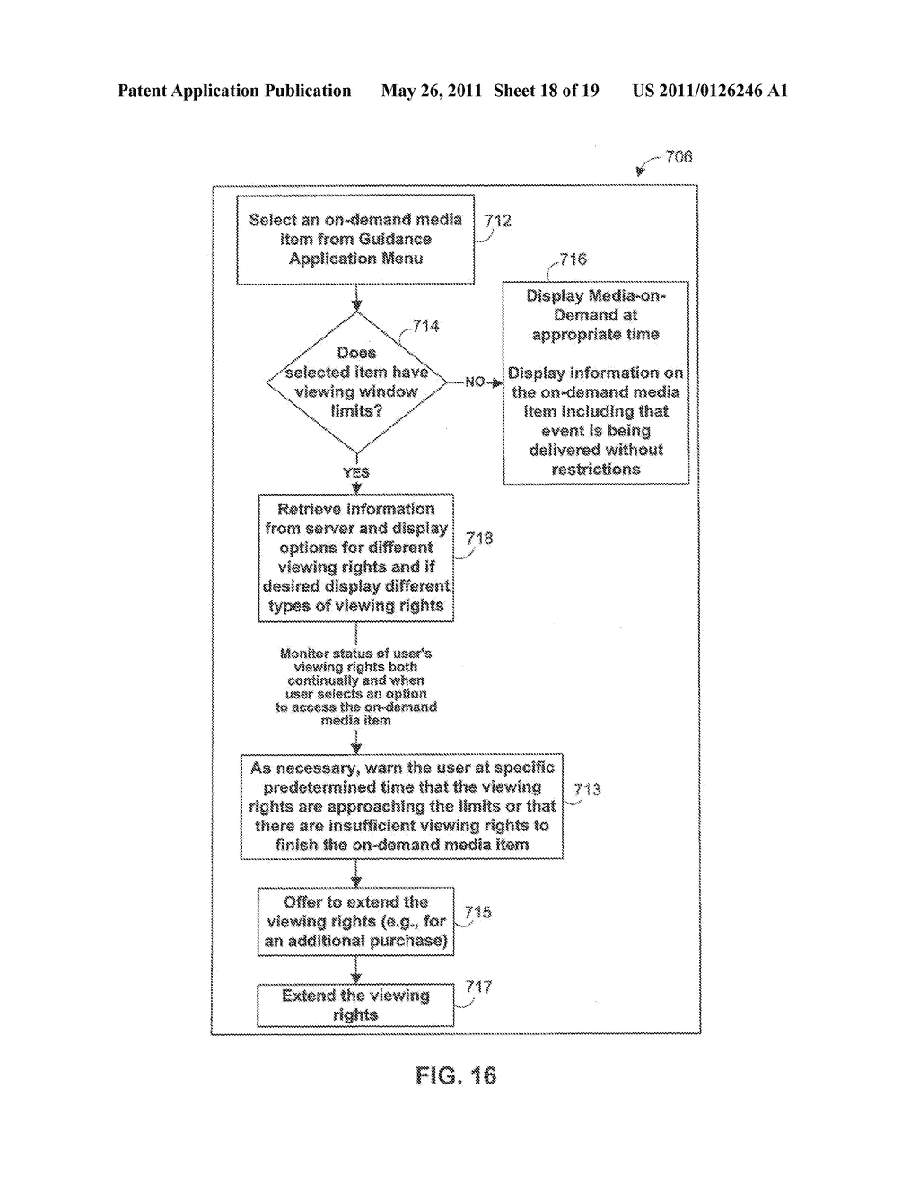 Systems and Methods for Communicating and Enforcing Viewing and Recording Limits for Media-On-Demand - diagram, schematic, and image 19