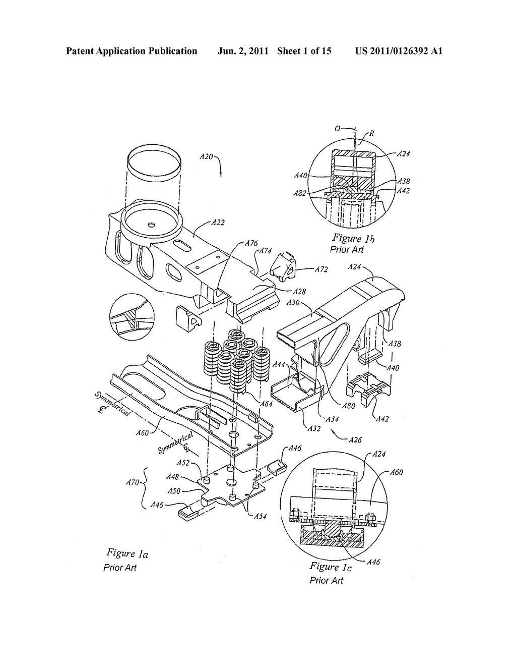 RAIL ROAD CAR TRUCK WITH BEARING ADAPTER AND METHOD - diagram, schematic, and image 02