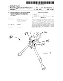 Method for Quick Disconnect Bipod Mount Assembly with adjustable and     lockable Tilt, Pan and Cant Controls diagram and image