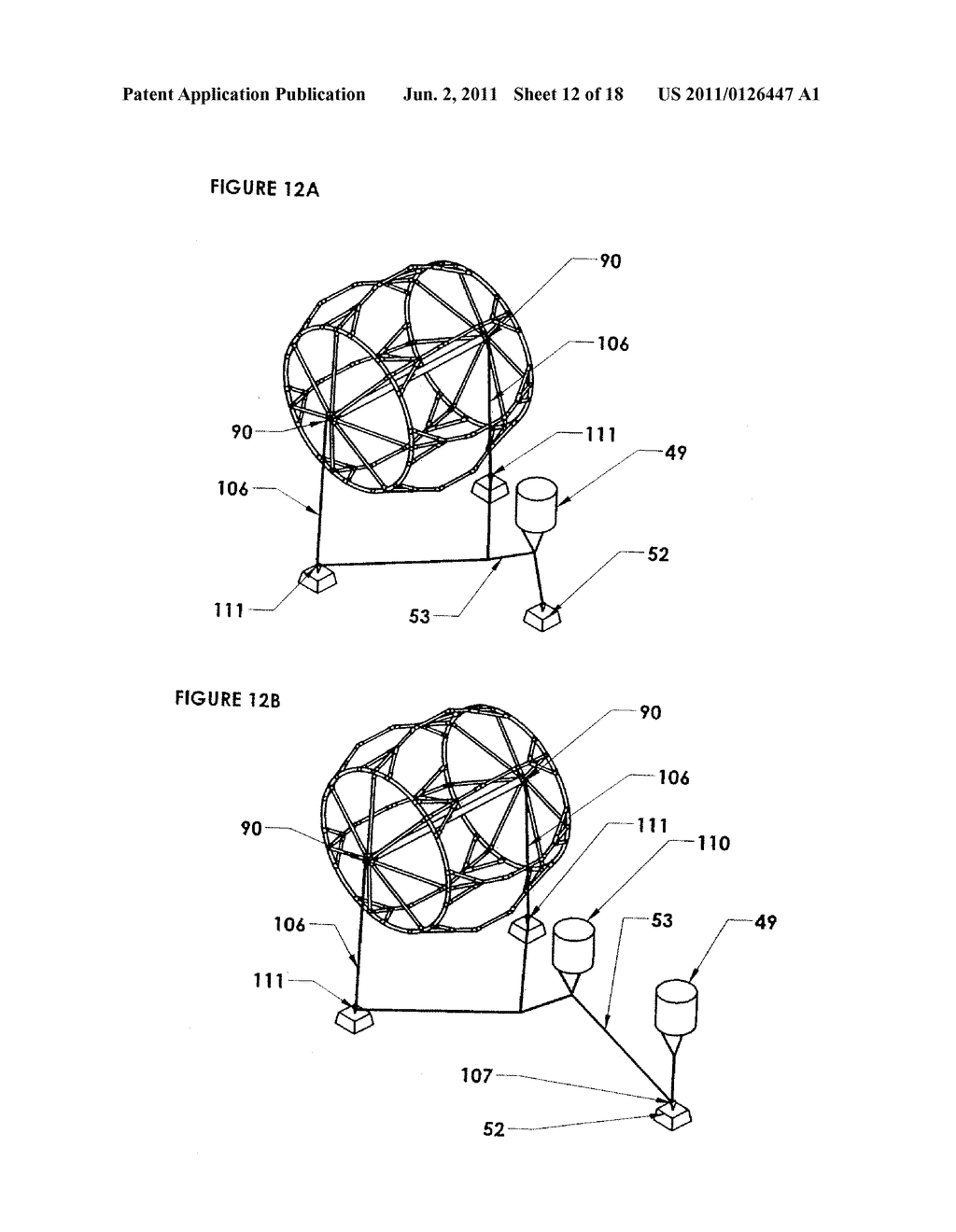 Submersible Cage and System for Fish Farming - diagram, schematic, and image 13