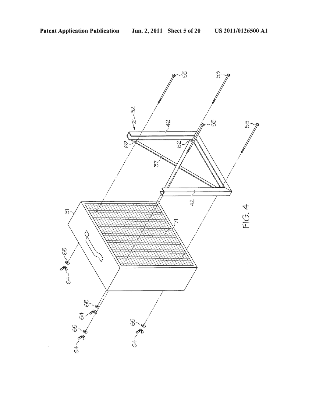 FILTER MOUNTS FOR A PORTABLE FAN AND METHODS FOR MOUNTING A FILTER TO A     PORTABLE FAN - diagram, schematic, and image 06