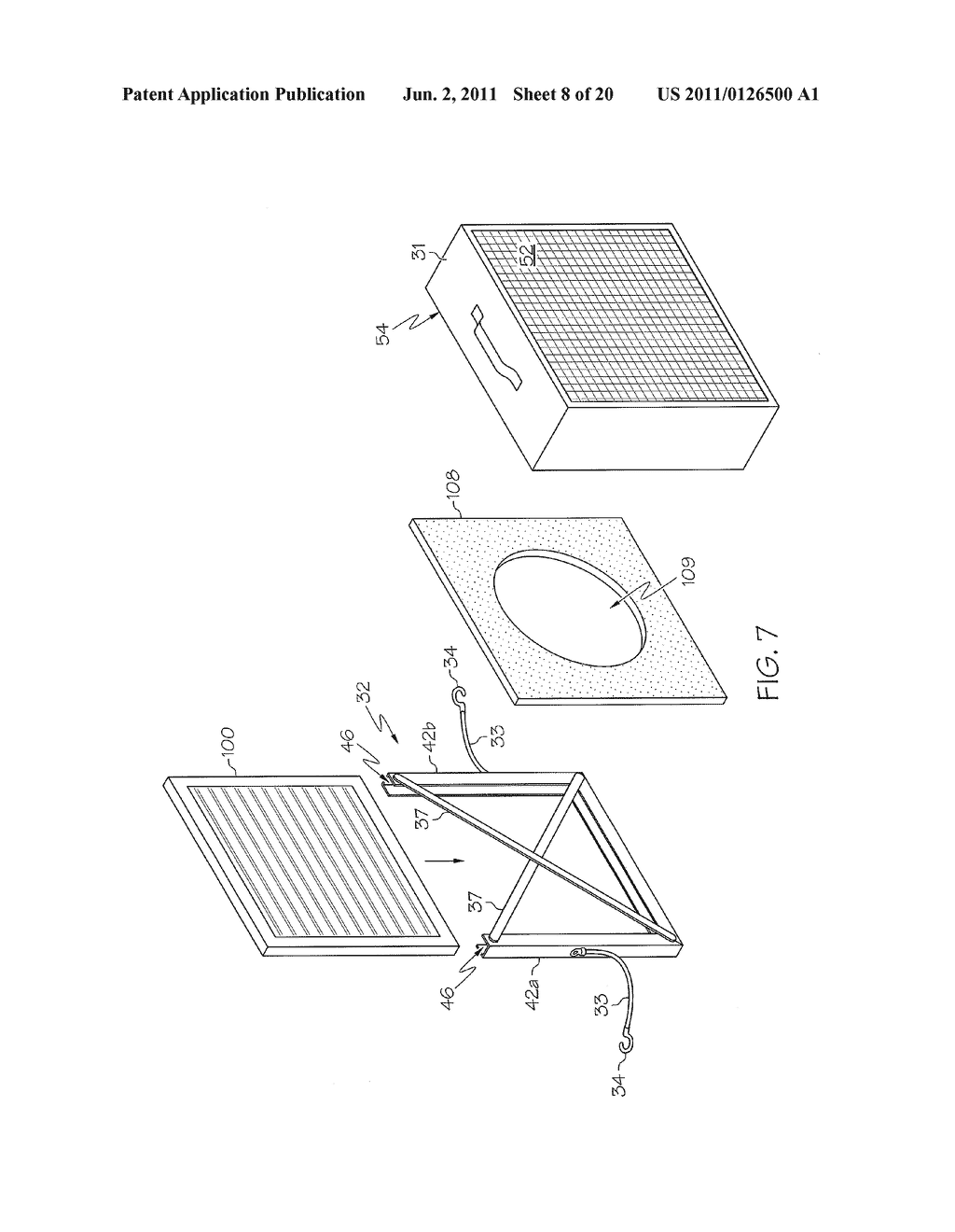FILTER MOUNTS FOR A PORTABLE FAN AND METHODS FOR MOUNTING A FILTER TO A     PORTABLE FAN - diagram, schematic, and image 09