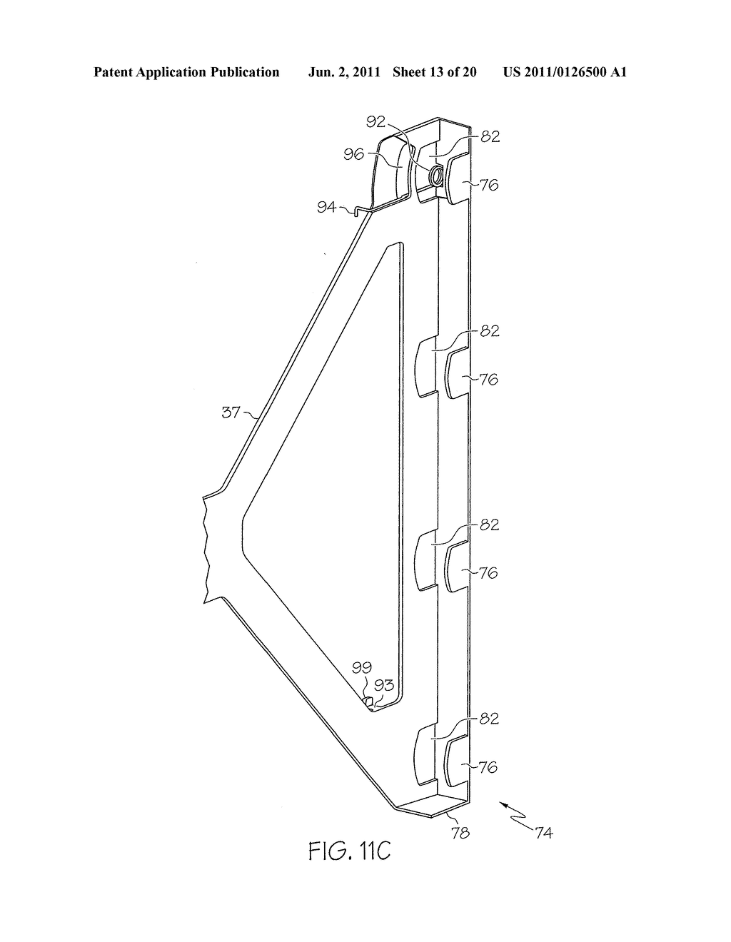 FILTER MOUNTS FOR A PORTABLE FAN AND METHODS FOR MOUNTING A FILTER TO A     PORTABLE FAN - diagram, schematic, and image 14