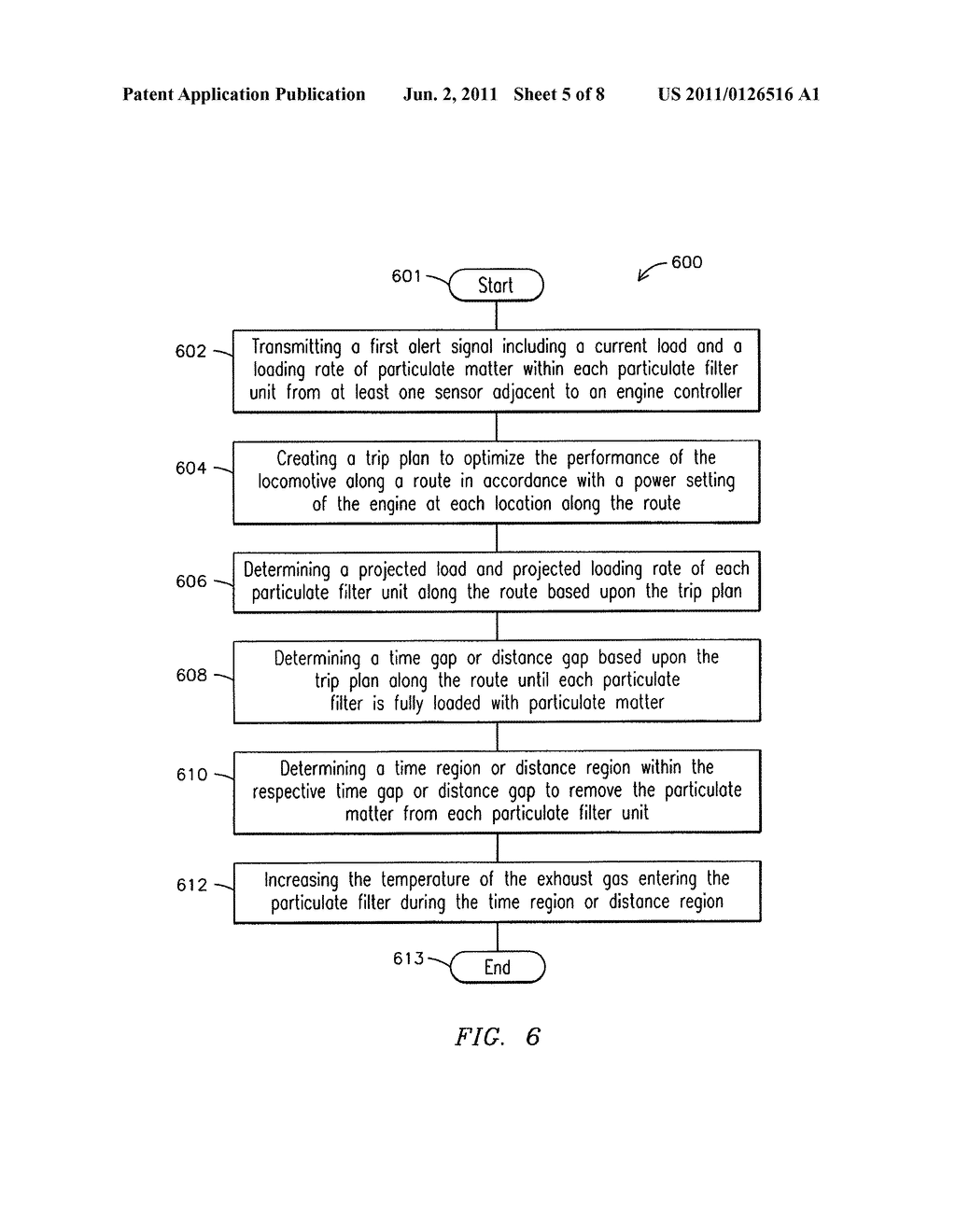 System and Method for Removing Particulate Matter from a Diesel     Particulate Filter - diagram, schematic, and image 06