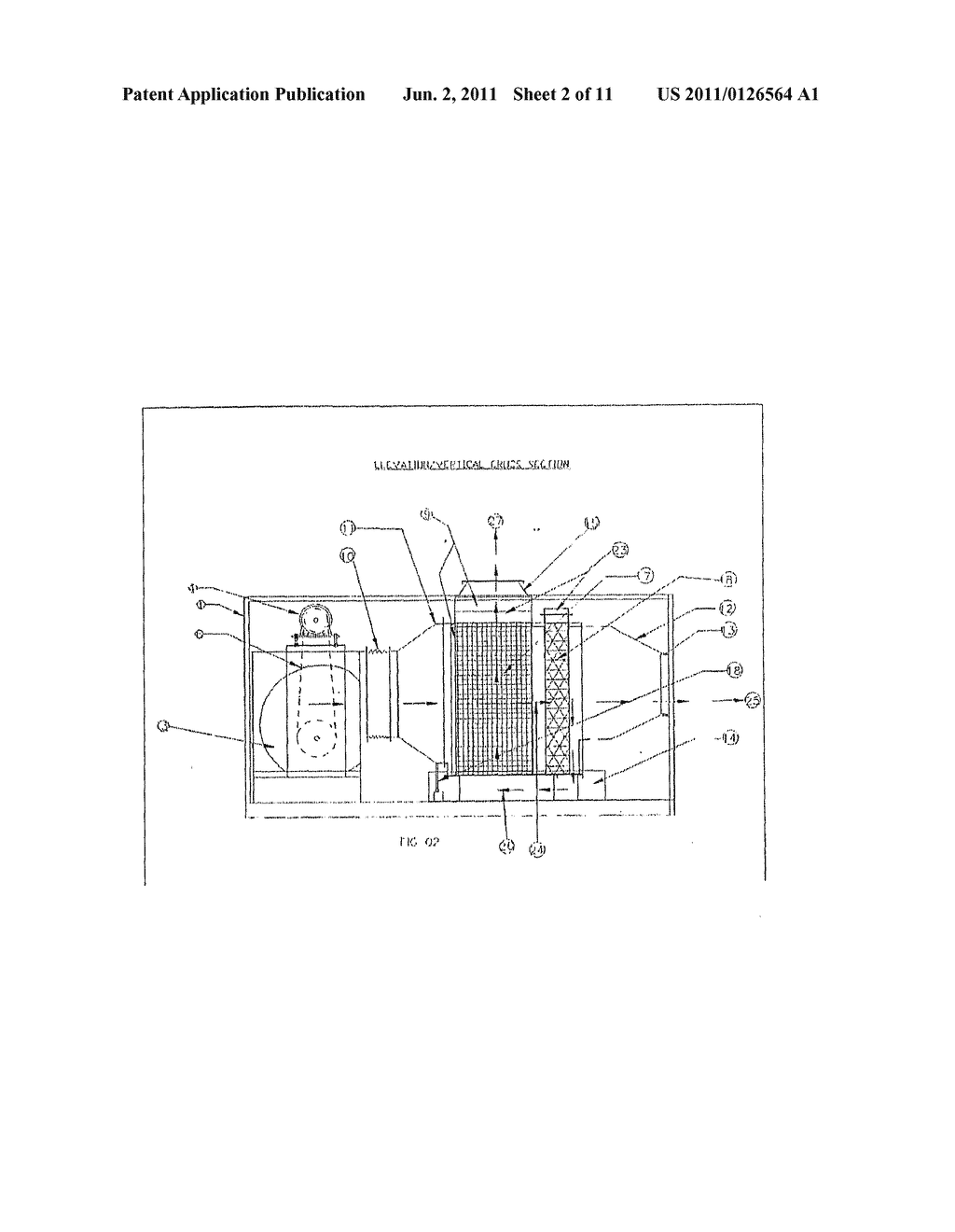 SYSTEMS AND METHODS FOR INDIRECT EVAPORATIVE COOLING AND FOR TWO STAGE     EVAPORATIVE COOLING - diagram, schematic, and image 03